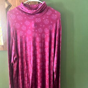 Gudrun Sjoden turtleneck long sleeve dress XXL